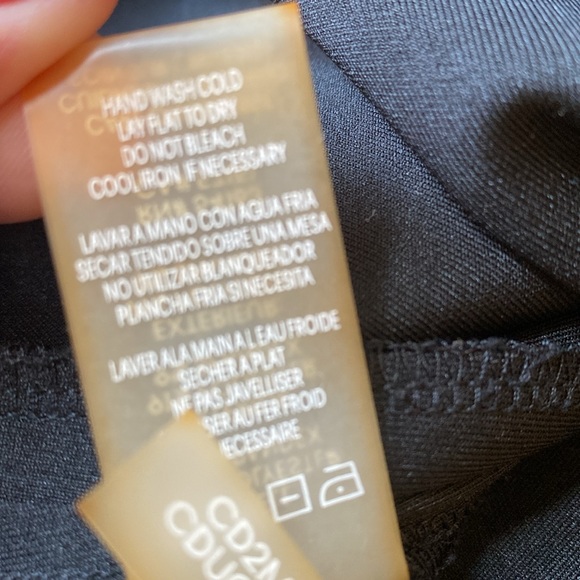 Calvin Klein Rhinestone-Trim Halter Sheath Dress 8 Black - Picture 11 of 13